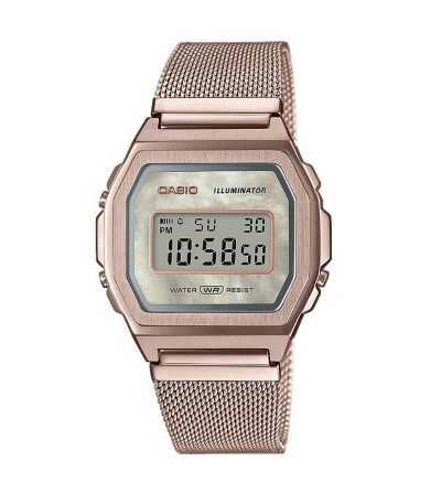 reloj casio vintage rosa