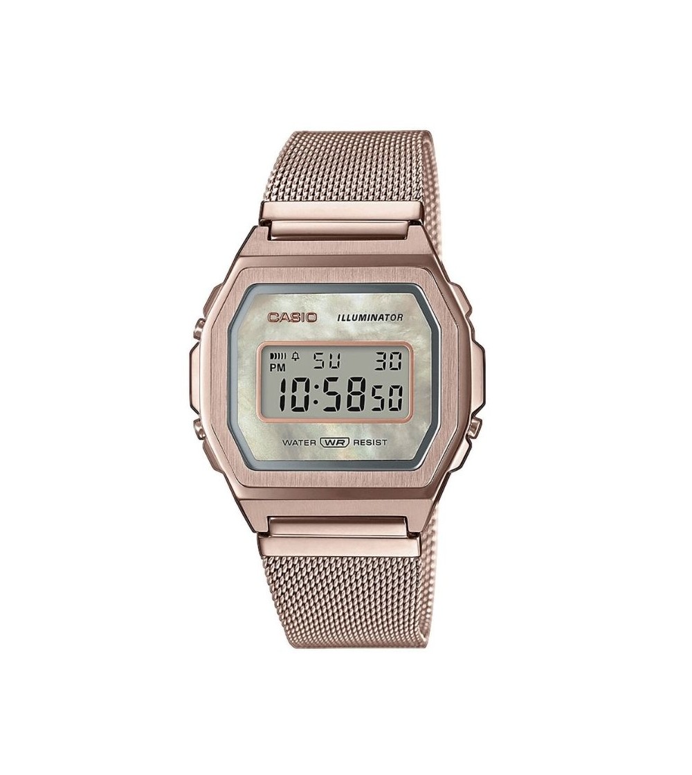 reloj casio vintage rosa