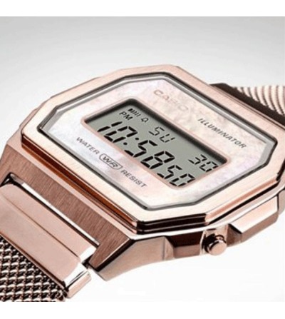 reloj casio vintage rosa