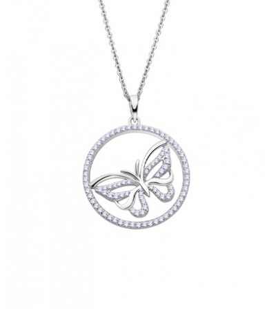 Colgante plata LOTUS SILVER...