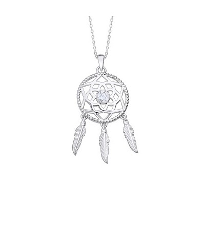 Collar plata LOTUS SILVER...