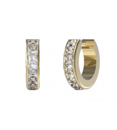 Pendientes acero GUESS...