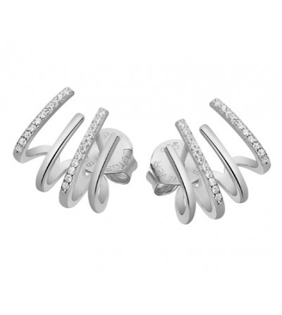 Pendientes plata LOTUS...