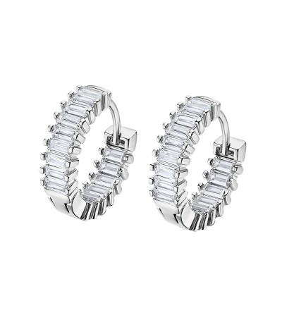 Pendientes plata LOTUS...