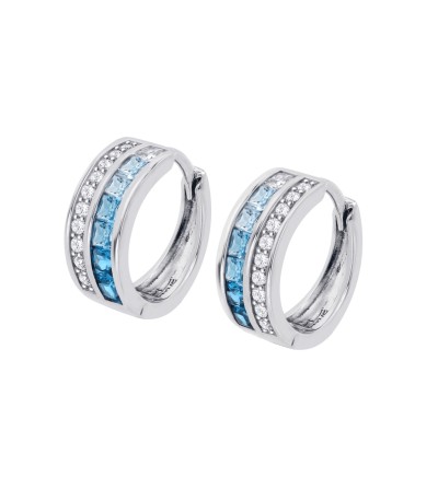 Pendientes plata LOTUS...