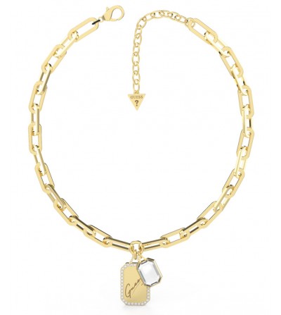 Collar GUESS CRYSTAL TAG...